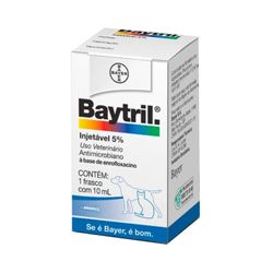 Baytril Injetável - 5 10 mL